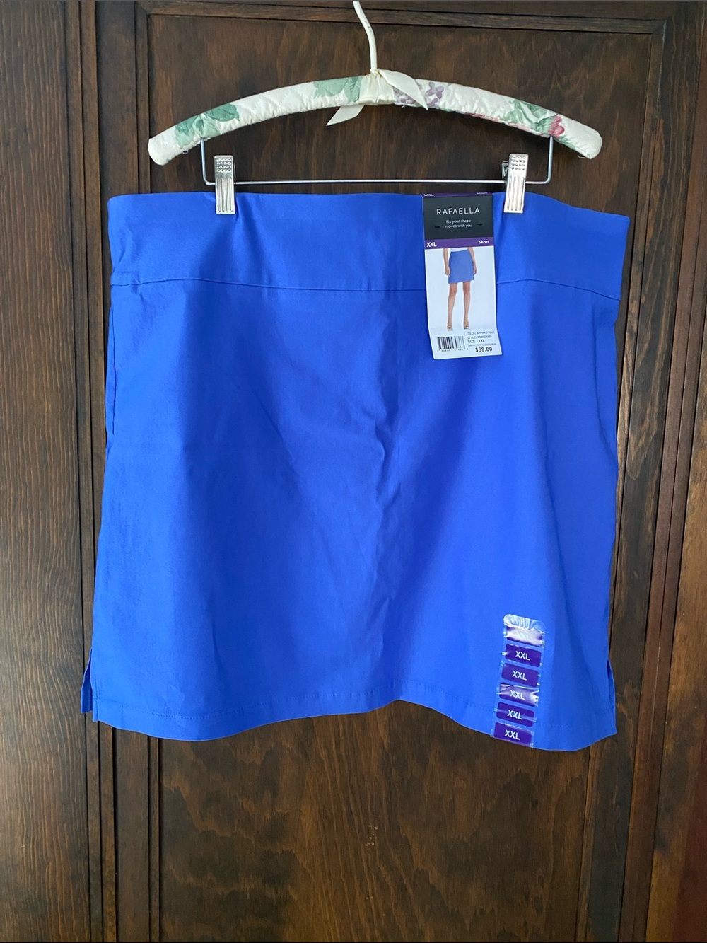 Rafaella Bright Royal Blue Mini Skort